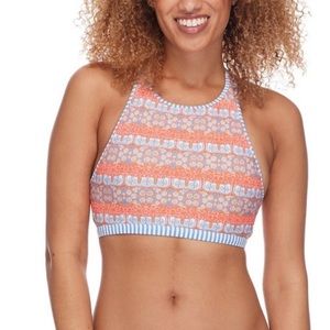 NWT Eidon Surf, High Neck bikini swim top